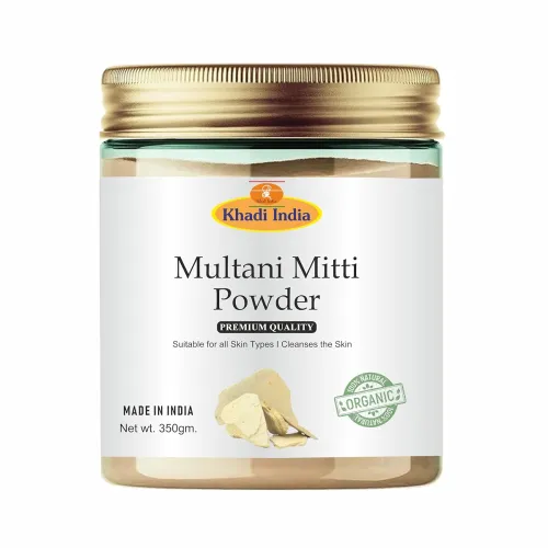 Image of Khadi 100% Pure & Organic Multani Mitti Powder, 350G 