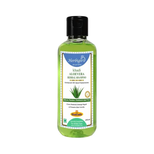 Image of Khadi Aloevera Shampoo 210ml