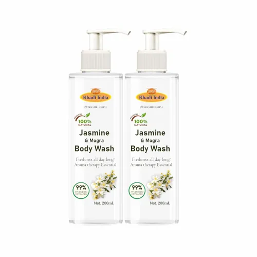 Image of Khadi Jasmine Mongra Body Wash 400ml