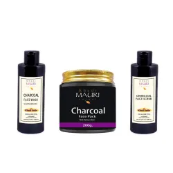Khadi Mauri Herbal Black Henna With Amla, 75 Gm (Pack Of 4)