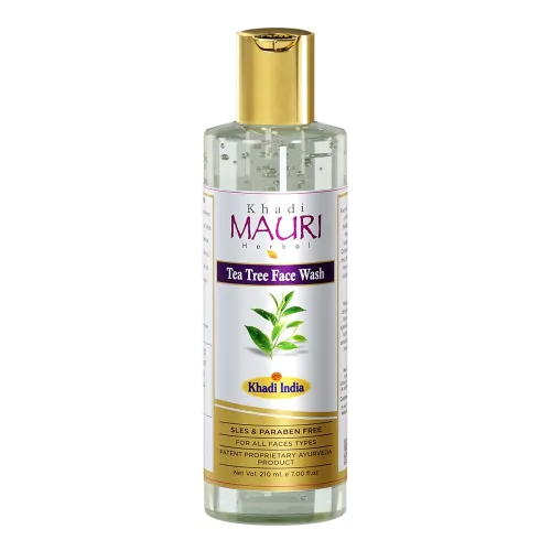 Image of Khadi Mauri Herbal Tea Tree Face Wash 