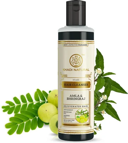 Image of Khadi Natural Amla & Bhringraj Hair Shampoo 210ml