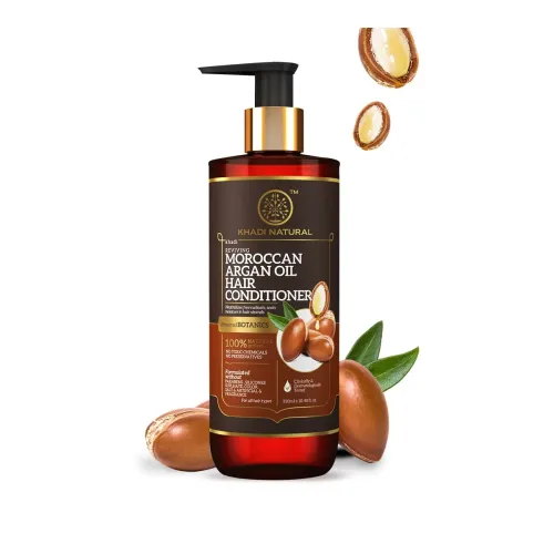 Image of Khadi Natural Powered Botanics Moroccan Argan Oil 310 ml