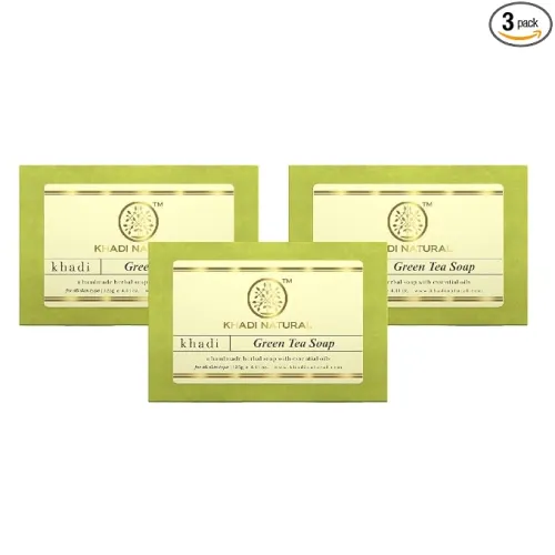 Image of Khadi Natural Green Tea Soap