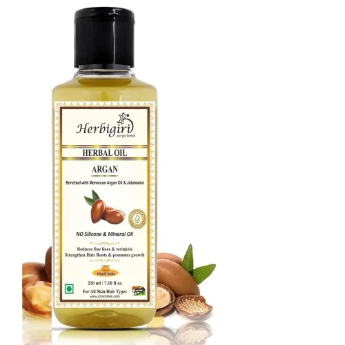 Image of Khadi Natural Herbigiri Herbal Shampoo Argan Oil 210 Ml