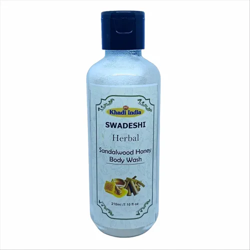 Image of Khadi Sandalwood & Honey Body Wash 210ml