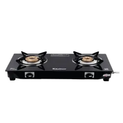 Khaitan Black 2 Burner Gas Stove