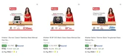 Khaitan Gas Stoves Starting at ₹702