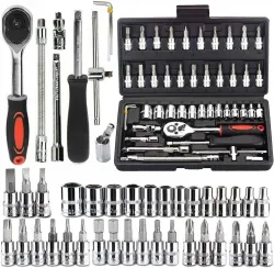 Khansaheb 46-in-1 Hand Tool Kit Set