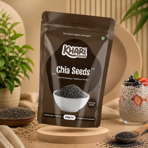 Image of Khari Foods Chia Seeds 400g