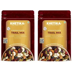 Khetika Trail Mix 200g | 7 Superfood in 1 Mix | Dry Fruits & Seeds Mixed pack, Energy Power Pack Contains Almonds, Cashe