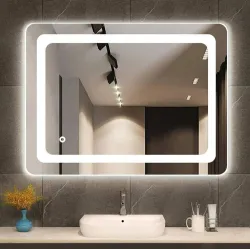 Khushi Decors 18x24 Inch LED Wall Mirror Glass