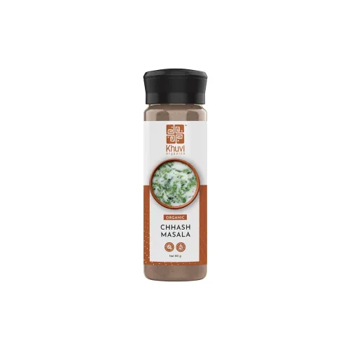 Image of Khuvi Organics Chhash (Buttermilk) Masala, 80 gram