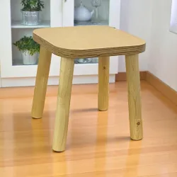 Kiddery Montessori Wooden Stool for Kids