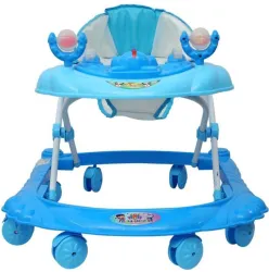 Kiddie Castle Musical Activity Walker (Blue)