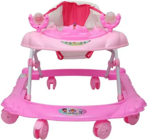 Image of Kiddie Castle Musical Activity Walker (Pink)