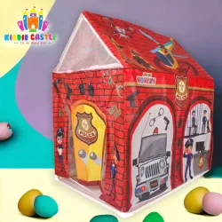 Kiddie Castle Police Station Tent House For Kids 