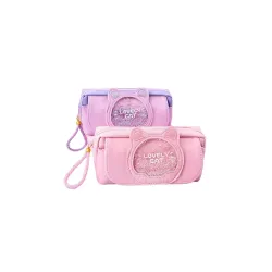 Kiddie Galaxia Big Size Pencil Case Large Capacity Pencil Bag Side Pockets Eva Pencil Pouch with Zipper Closure Portable