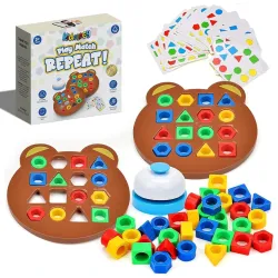 Kidology Geometric Shape and Color Matching Puzzle Game