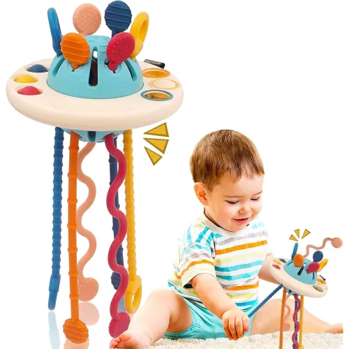 Image of Kidology Pull String Teething Toy 