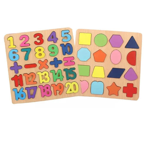 Image of Kidology Wooden Puzzles for Toddlers 
