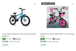 Kids Cycle Minimum 70% Discount