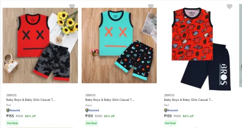 Image of Kid's Dresses upto 84% Discount