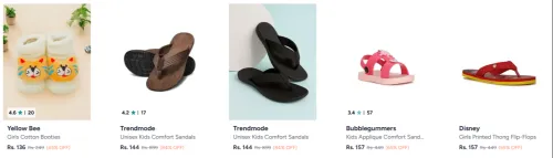 Image of Kids Footwear Starting at @ ₹136
