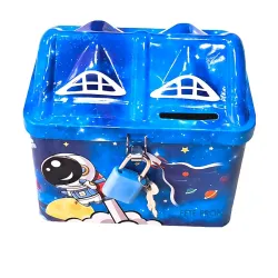 Kids Lockable Piggy Bank Coin Box with Key