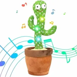 Kids Mandi Dancing and Talking Cactus Toy - 