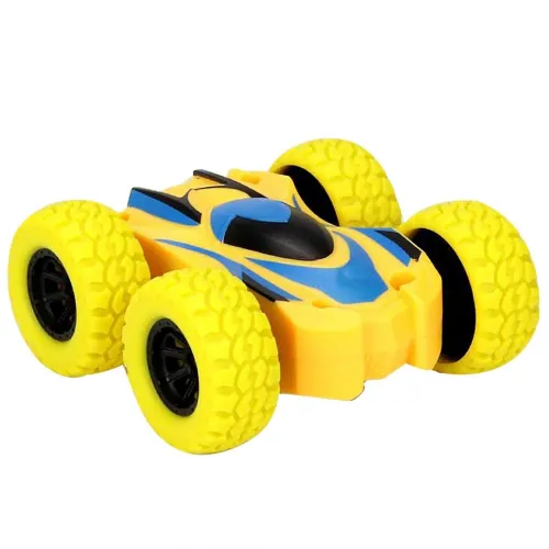 Image of Kids Mandi Fun Push and Go Vehicle Monster 3D Tumbling Car | Friction Powered for Imaginative Play | Little Rotating Stu