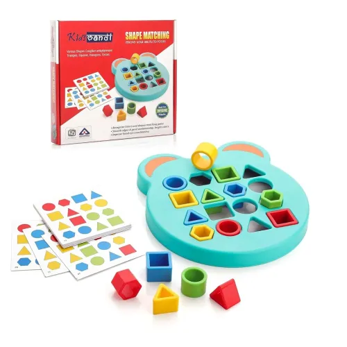 Image of Kids Mandi® Matching Educational Game Color Recognition Learning Toy