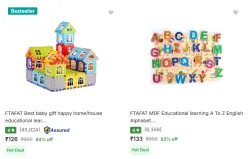 Kids Puzzles and cube games @ Starting ₹126