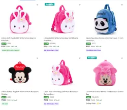 Kids School Bags @ Starting ₹107