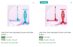 Kids Scooter Minimum 70% Discount