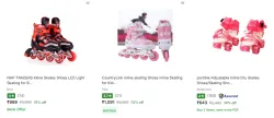 Kids Skates Shoes Minimum 70% Discount