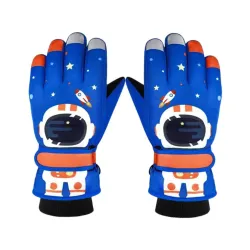 Enakshi Kids Ski Winter Gloves Windproof Waterproof Snowboard Sports Thermal Glove Blue S| Sporting Goods|Winter Sports|Clothing|Gloves & Mittens
