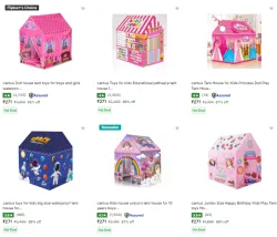 Kids Tents house @ Starting ₹271