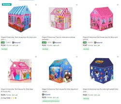 Kids Tents House toy @ Starting ₹220