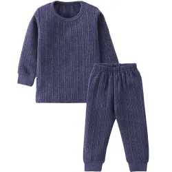 Kids Unisex Baby Boys & Girls Winter Wear Thermal Set