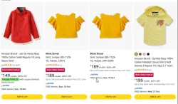 Kids wear upto 85% Discount