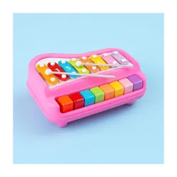 Kids 8-Key Xylophone Musical Learning Toy With Mallet