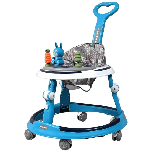 Image of Kidsmate 360° Adjustable Baby Walker, Radiant Blue