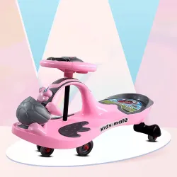 Kidsmate Baby Car, Kids Car, Swing Car for Kids, Ride On for Kids, Magic Car for Kids, Push Rider Toy Car, Extra Wide se