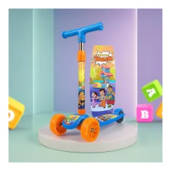 Kidsmate Chhota Bheem Kick Scooter (Blue)