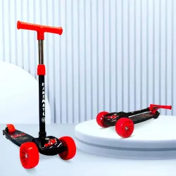 Kidsmate Cruiser 3 Wheels Skating Kick Scooter for Kids (Pack of 1)