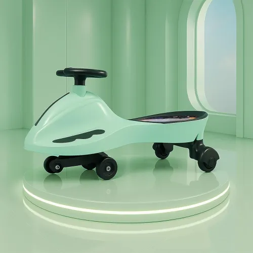 Image of Kidsmate Drift Swing Car for Kids Ride-On Toy with PU Wheels