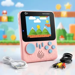 Kidsmate Handheld Gaming Console Video Game for Kids with 666 Built-in Retro Games | Rechargeable Battery, Compact Design with TV Connectivity for Big Screen Play | Ideal for Fun & Learning....