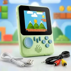 Kidsmate Handheld Gaming Console Video Game for Kids with 666 Built-in Retro Games | Rechargeable Battery, Compact Design with TV Connectivity for Big Screen Play | Ideal for Fun & Learning....