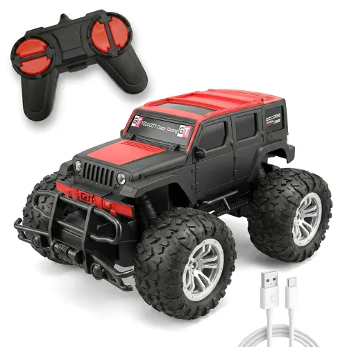 Image of Kidsmate Jumbo SUV Remote Control Car for Kids | Rechargeable Off-Roader RC Monster Truck | Lithium Battery & C-Type Cha